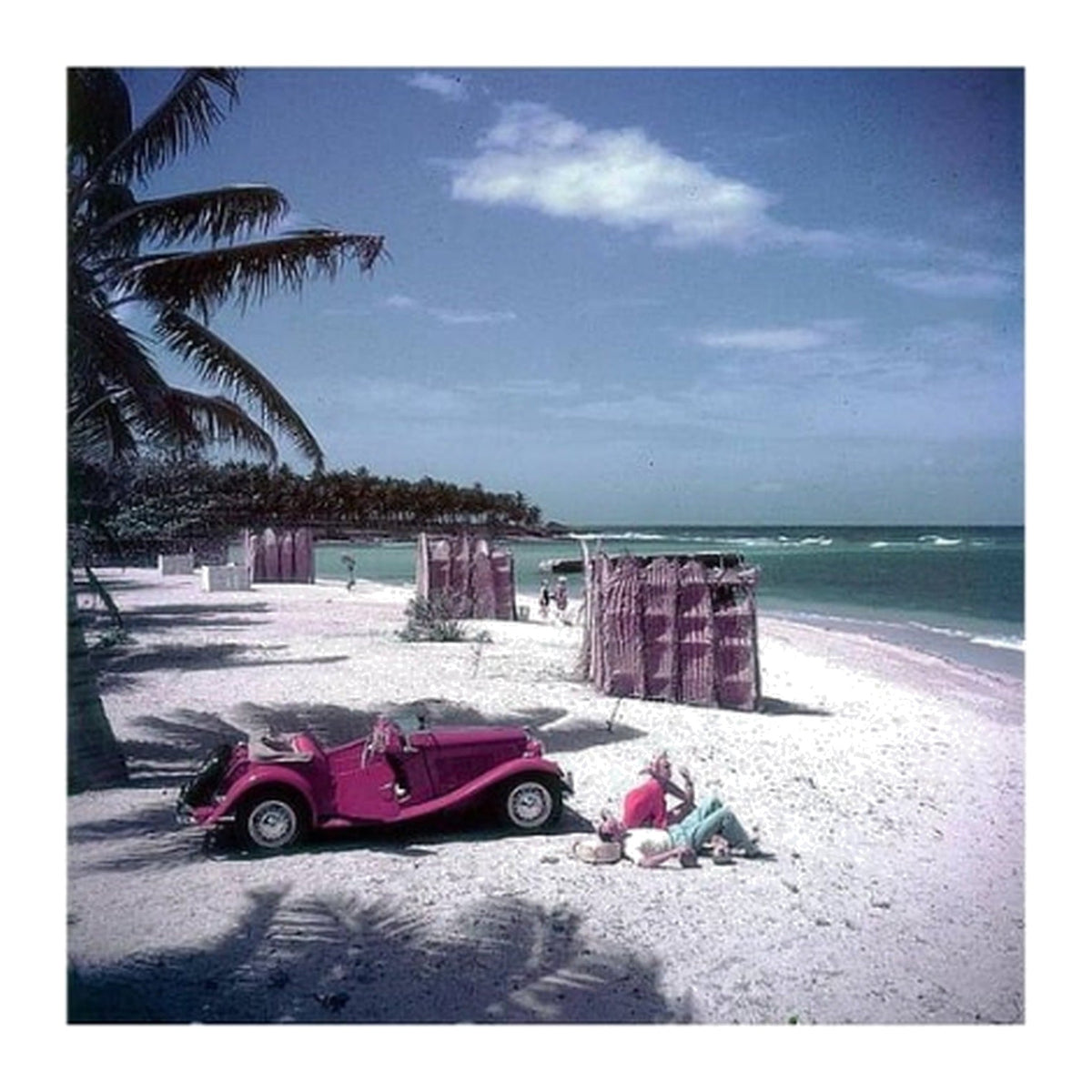 Framed photograph: John Rawlings by Slim Aarons