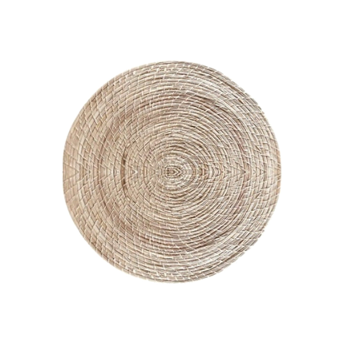 Iraca Palm Coaster, Set of 4, shown on a white background