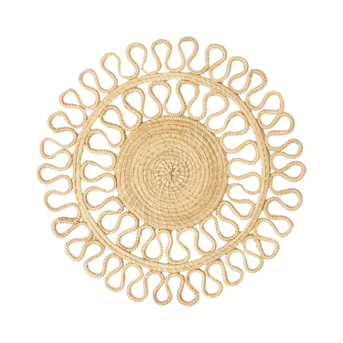 Handwoven Wide Magnolia, shown on a white background