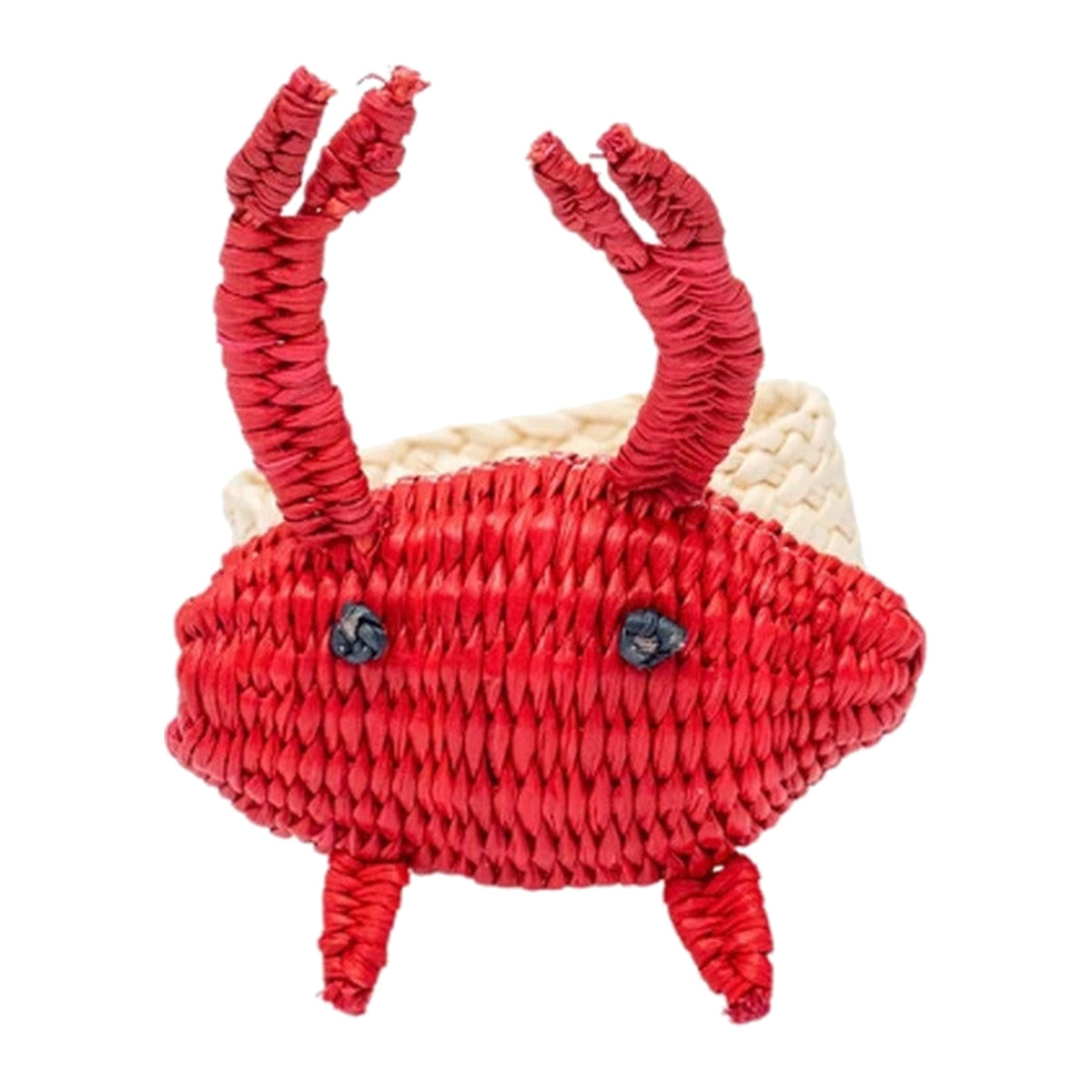 Crab Napkin Rings, Set of 4, shown on a white background