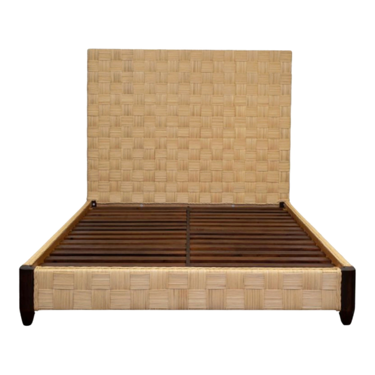 Memoire Design™ X Danielle Rollins Freddie Queen Bed on a white background