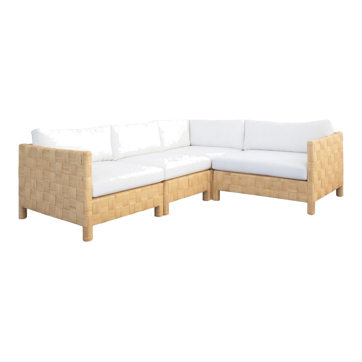Memoire Design™ X Danielle Rollins Tommy Modular L Sofa on a white background