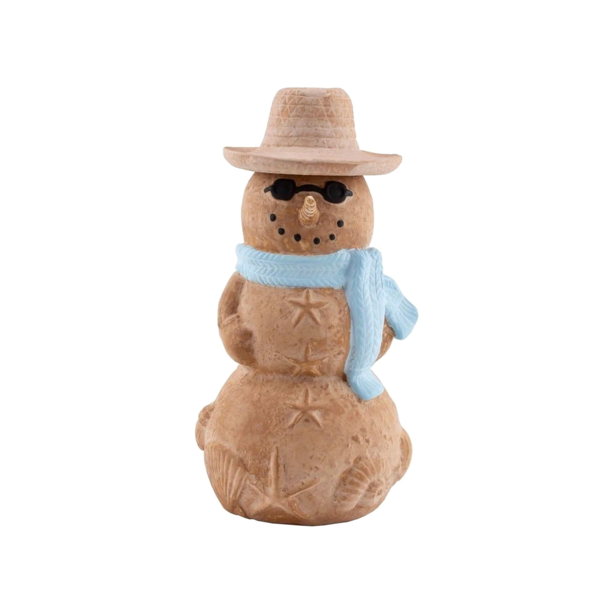 Sand Dollar Snowman Ceramic Cocktail Sipper