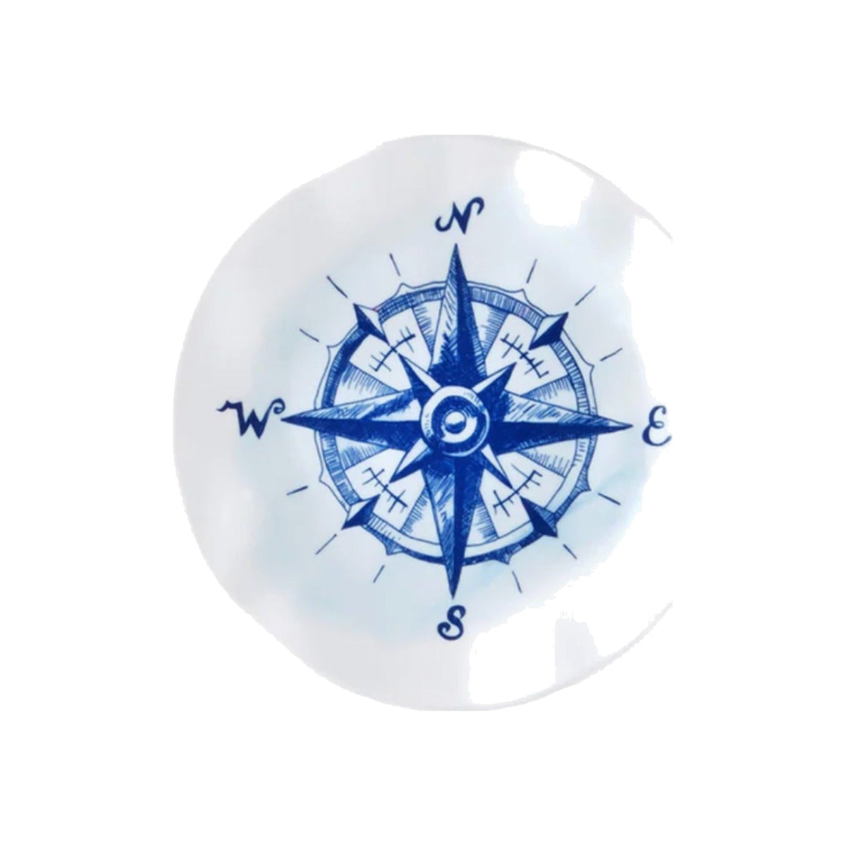 Portsmouth Non-Breakable Canape Plate, shown on a white background