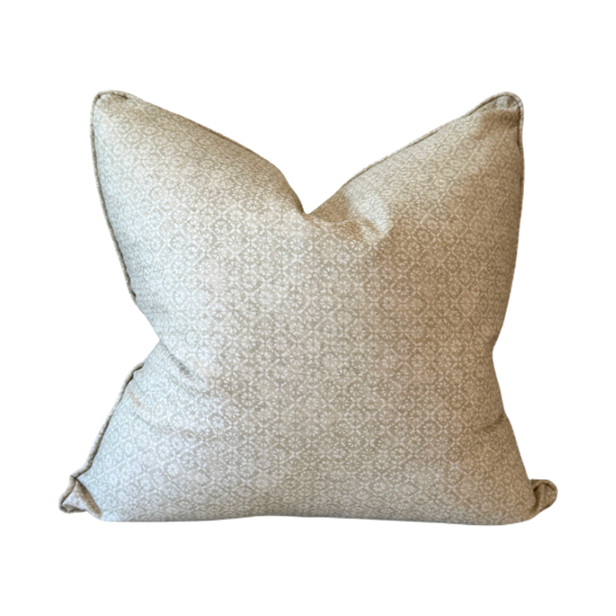 20" Ti Punch Pillow in Sand on a white background