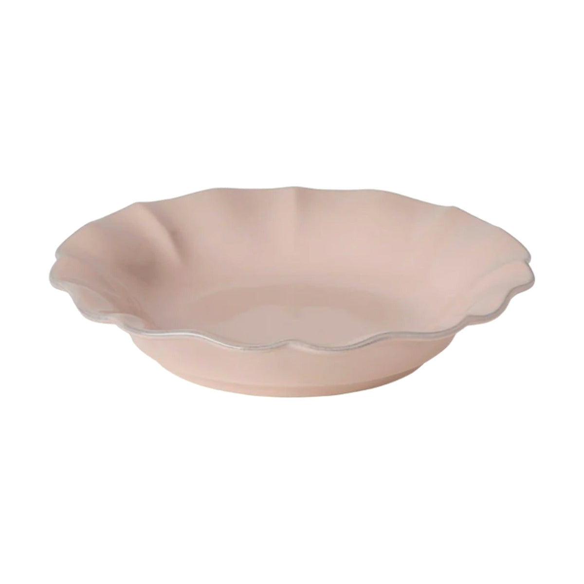 Rosa Soup/ Pasta Plate, shown on a white background