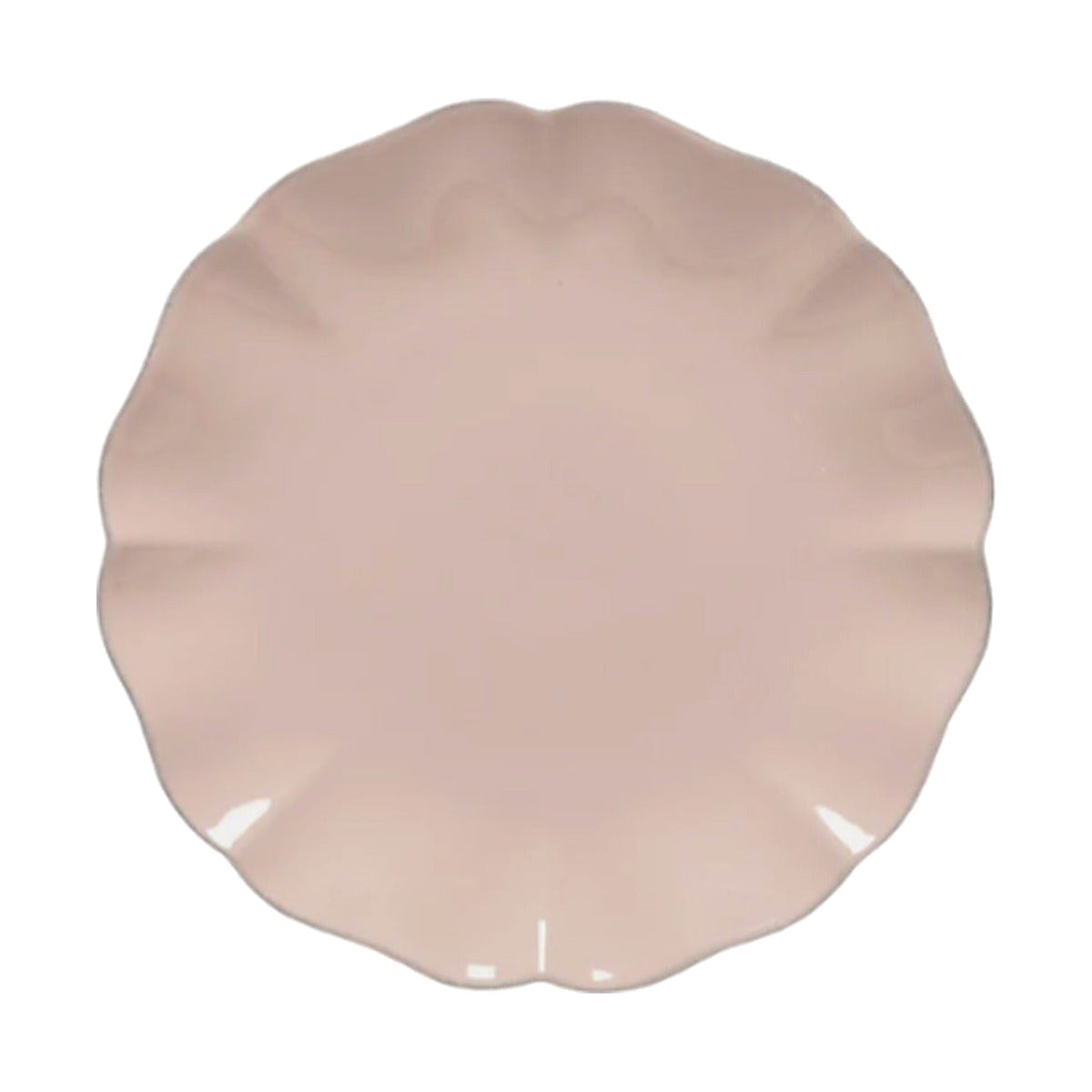 Rosa Salad/Dessert Plate, shown on a white background
