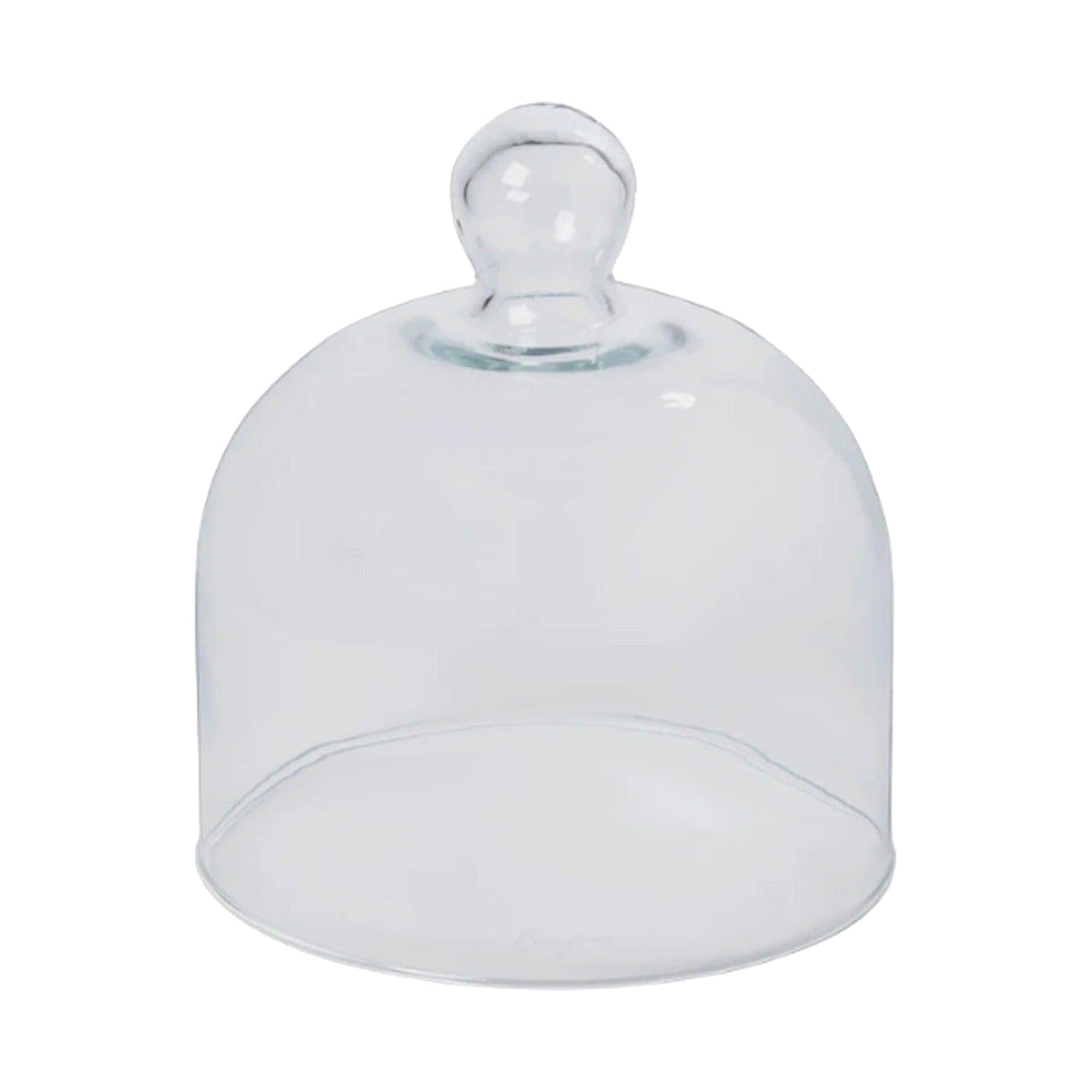 Medium Arcade Glass Cheese Dome, shown on a white background