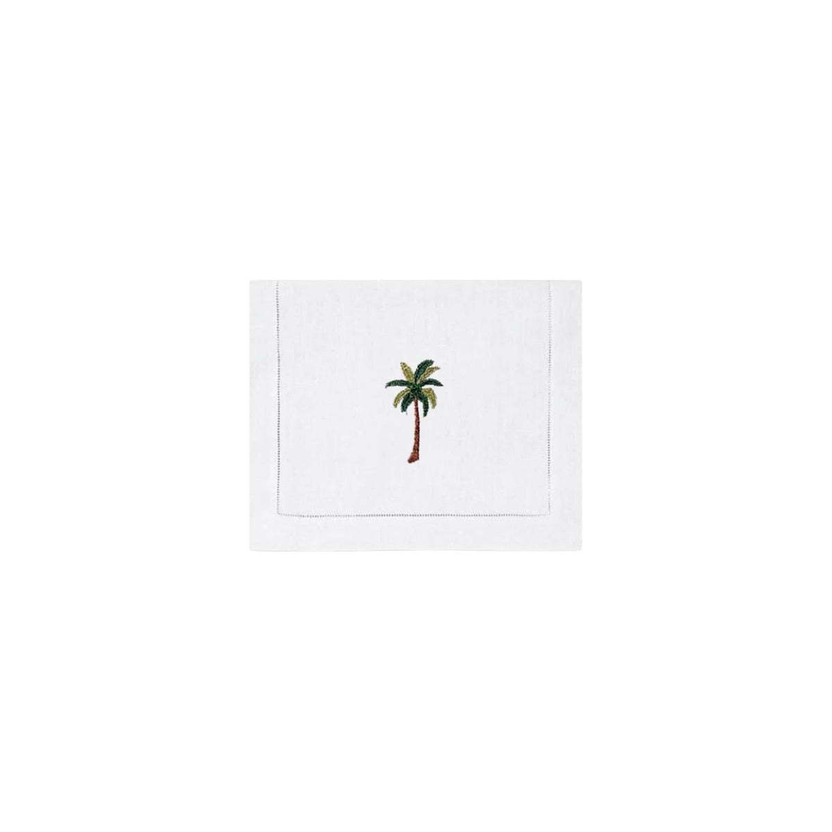 Palm Tree Cocktail Napkins, Set of 4, shown on a white background