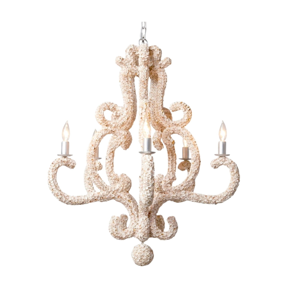 Paula Chandelier ceiling light on white