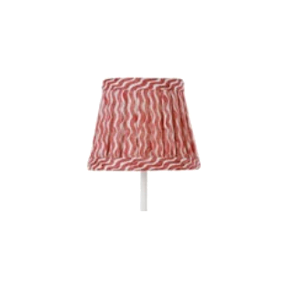 Red Popple Fermoie Fabric Shade
