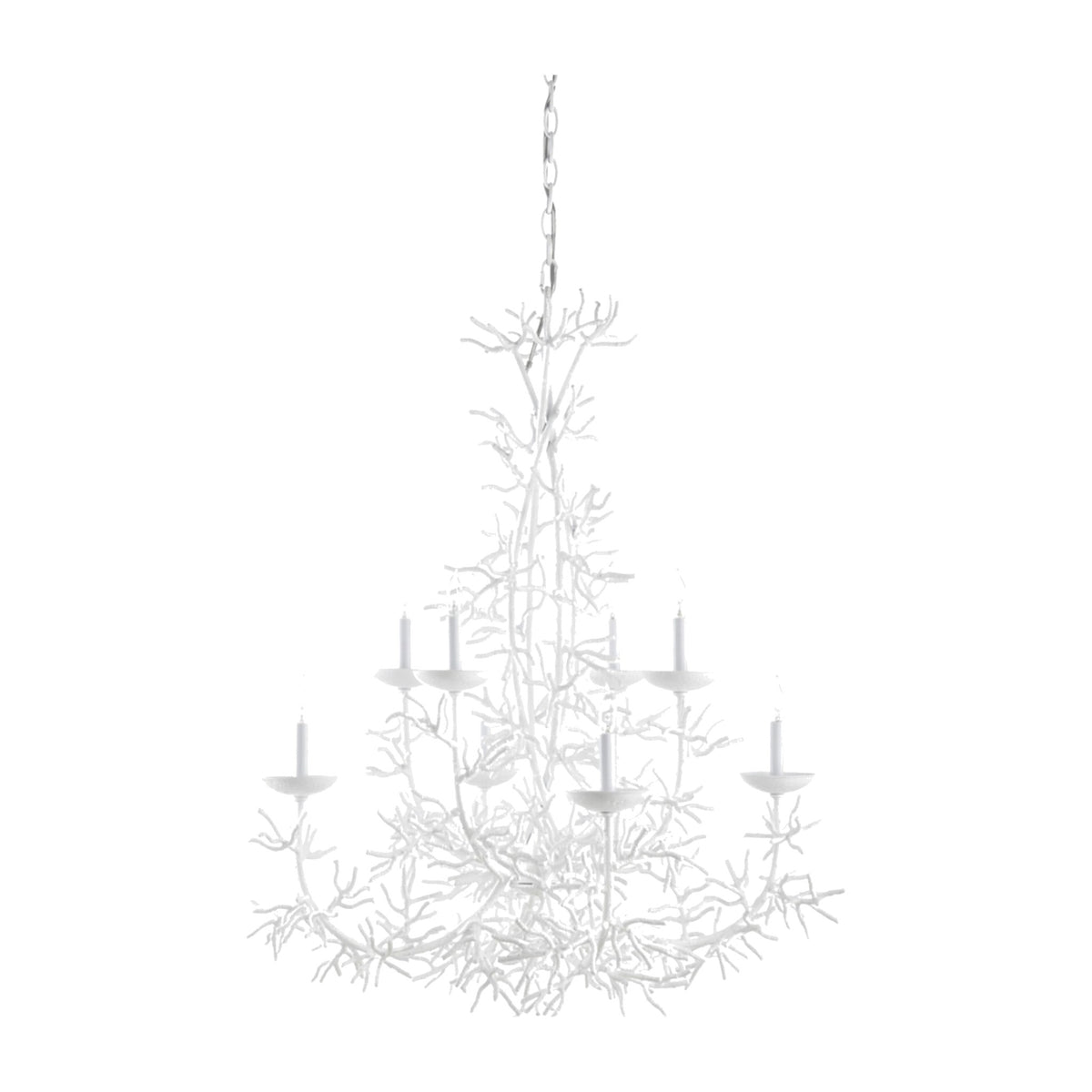Sea Breeze Chandelier ceiling light on white