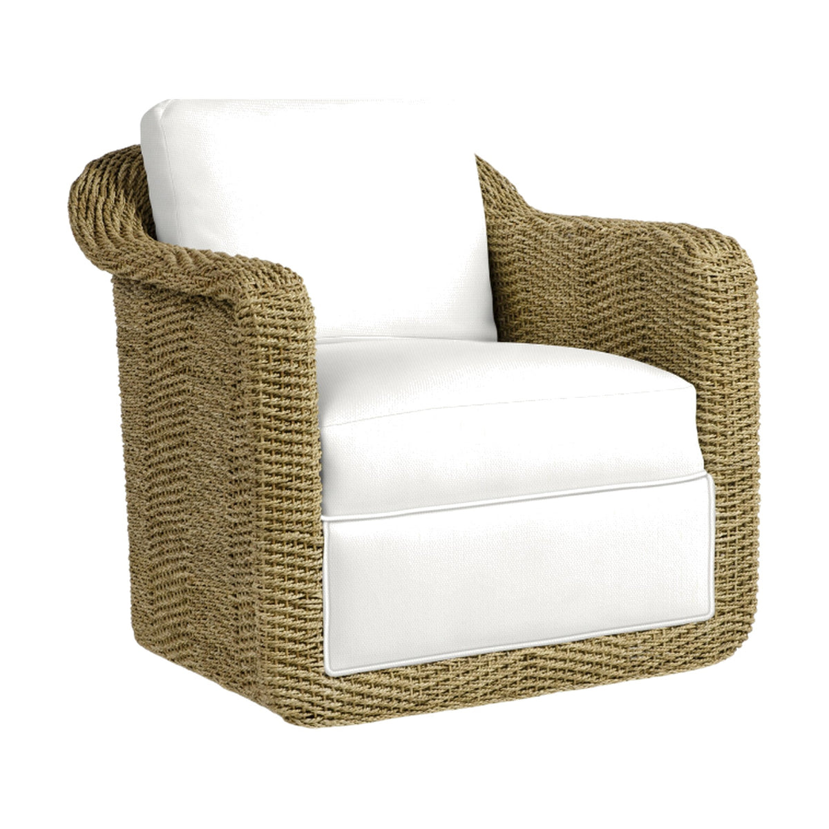 Shelby Swivel Lounge Chair on a white background