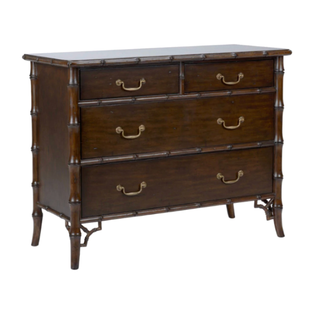 Bamboo Chest on a white background