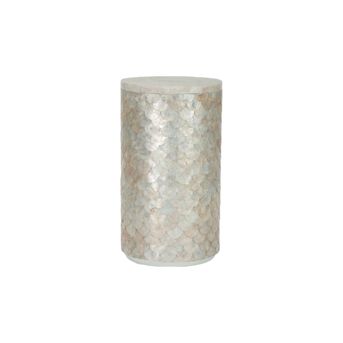 CAPIZ ACCENT TABLE on a white background