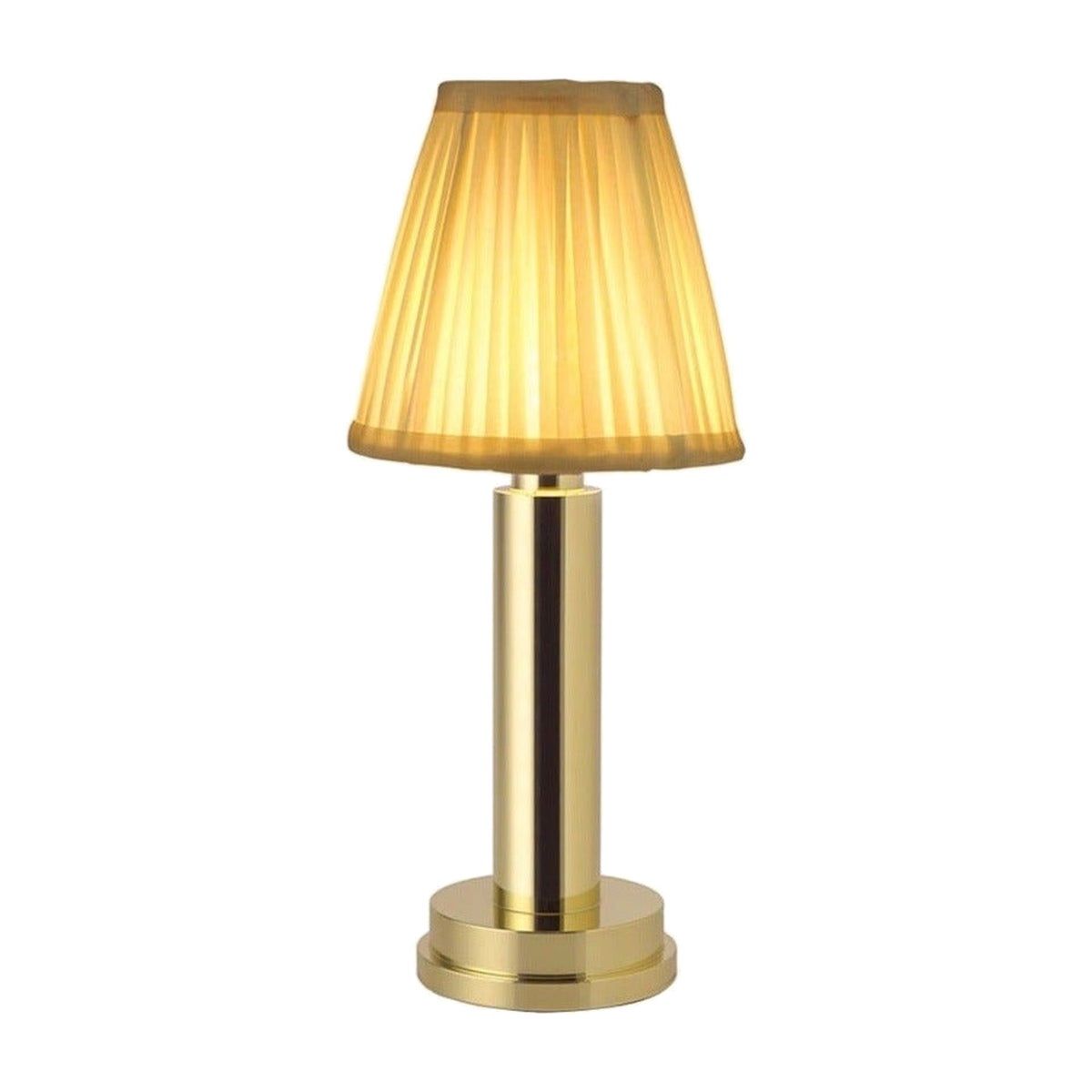 The Victoria Cordless Rechargeable Table Lamp, shown on a white background