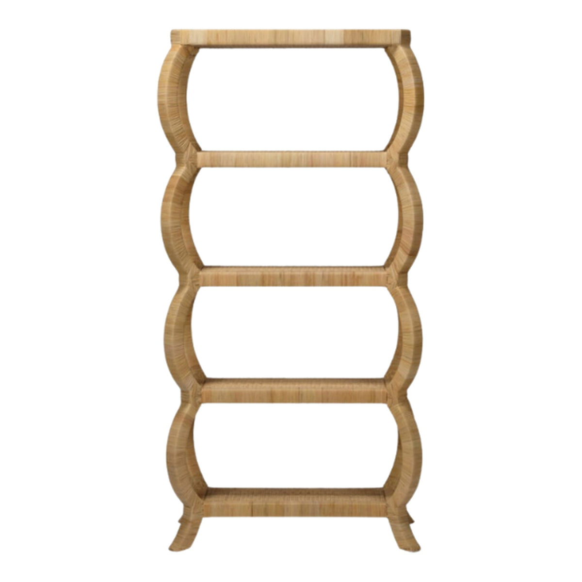 72" Tottie Bookcase on a white background