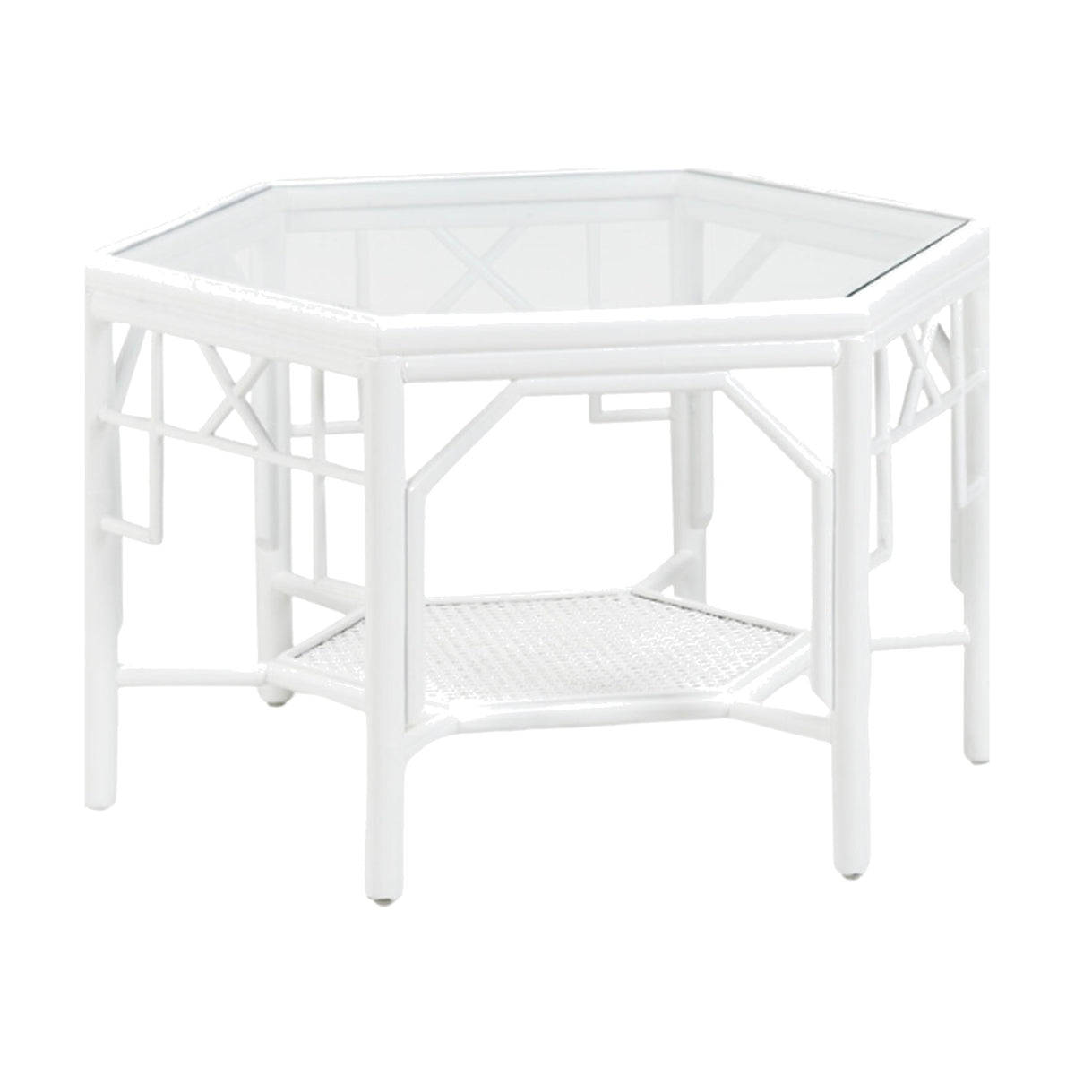 Wild Palm Cocktail Table on a white background