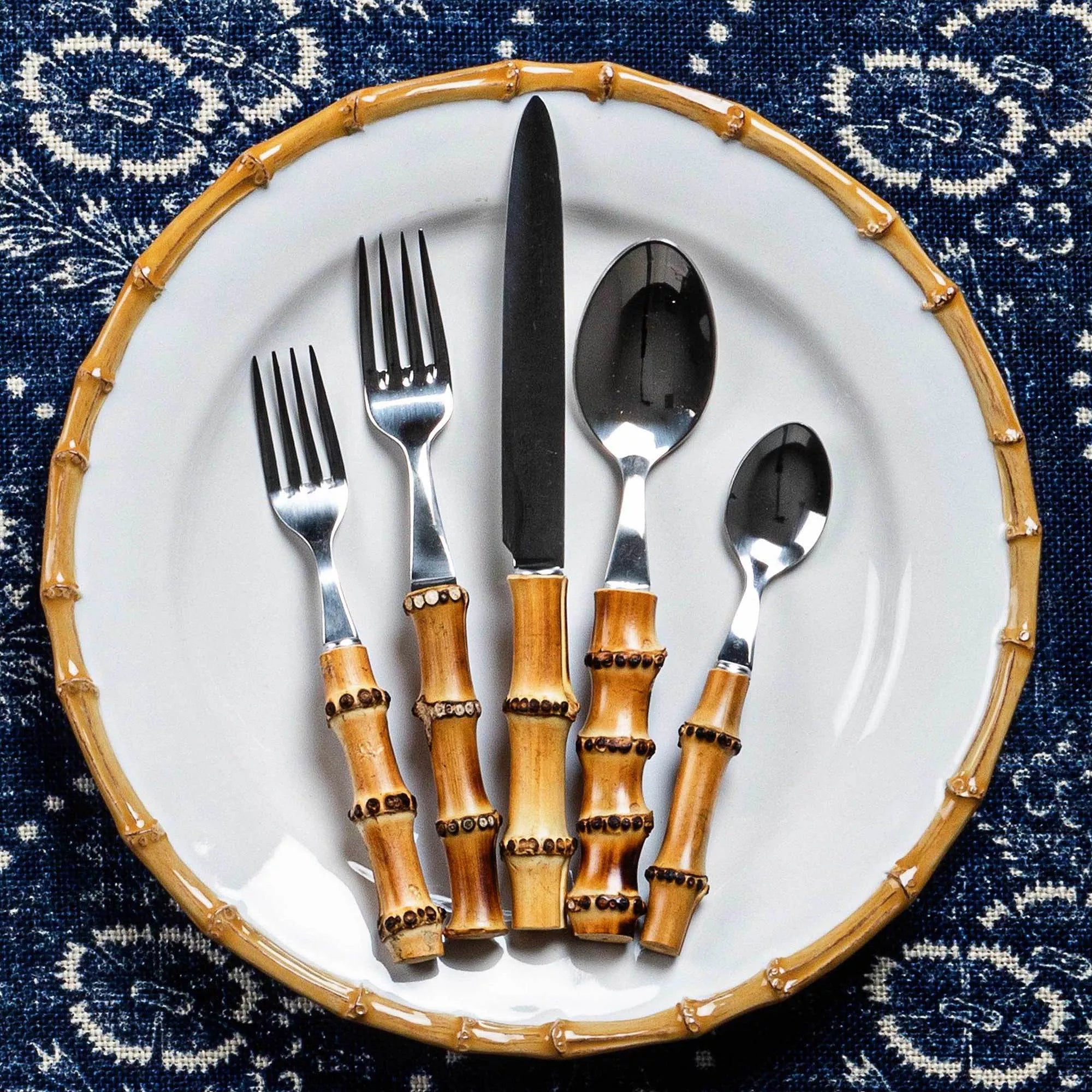Bamboo 5-Piece Natural Silverware