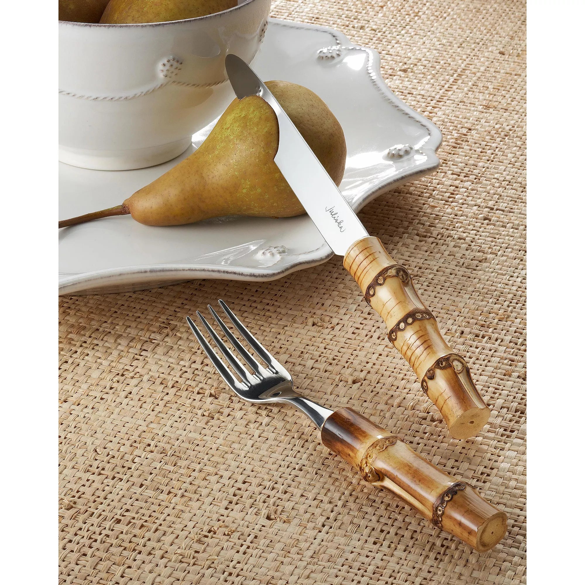 Bamboo 5-Piece Natural Silverware