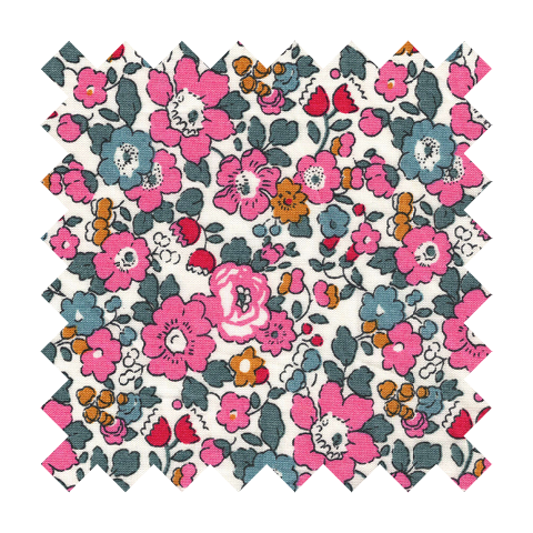 Jane Top in Mixed Liberty Prints