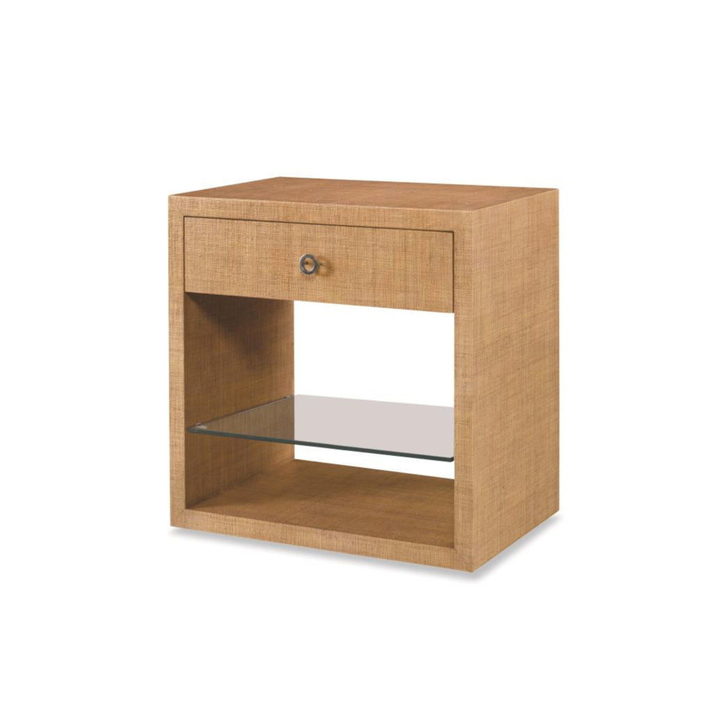 Raffia Nightstand Danielle Rollins Brands LLC