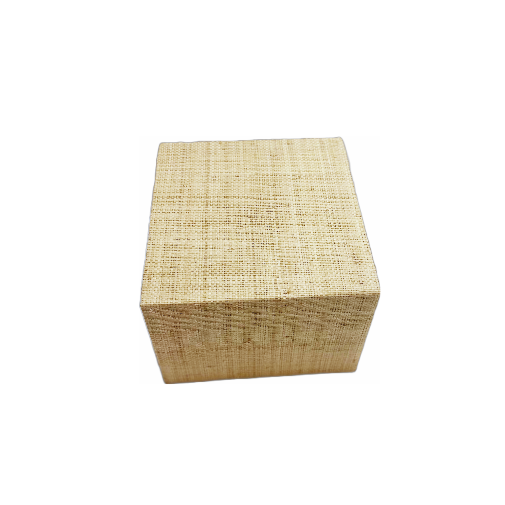 Danielle Rollins Madagascar Raffia Grasscloth Plinth Wall Box
