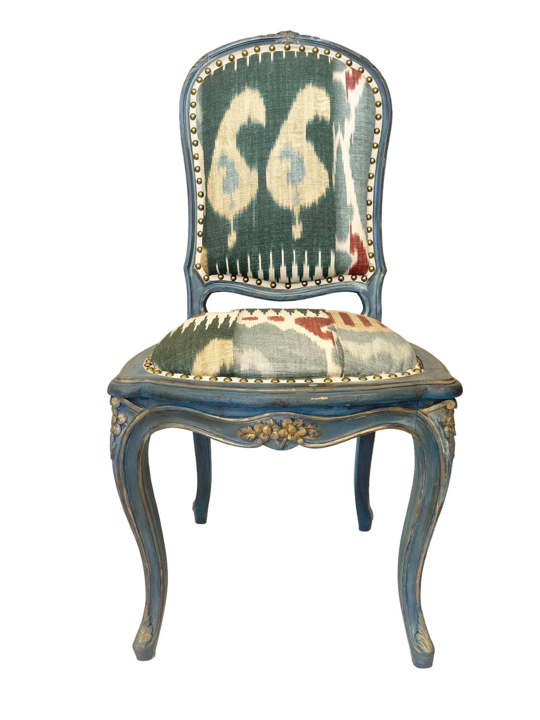 A Pair, Antique French Side Chairs