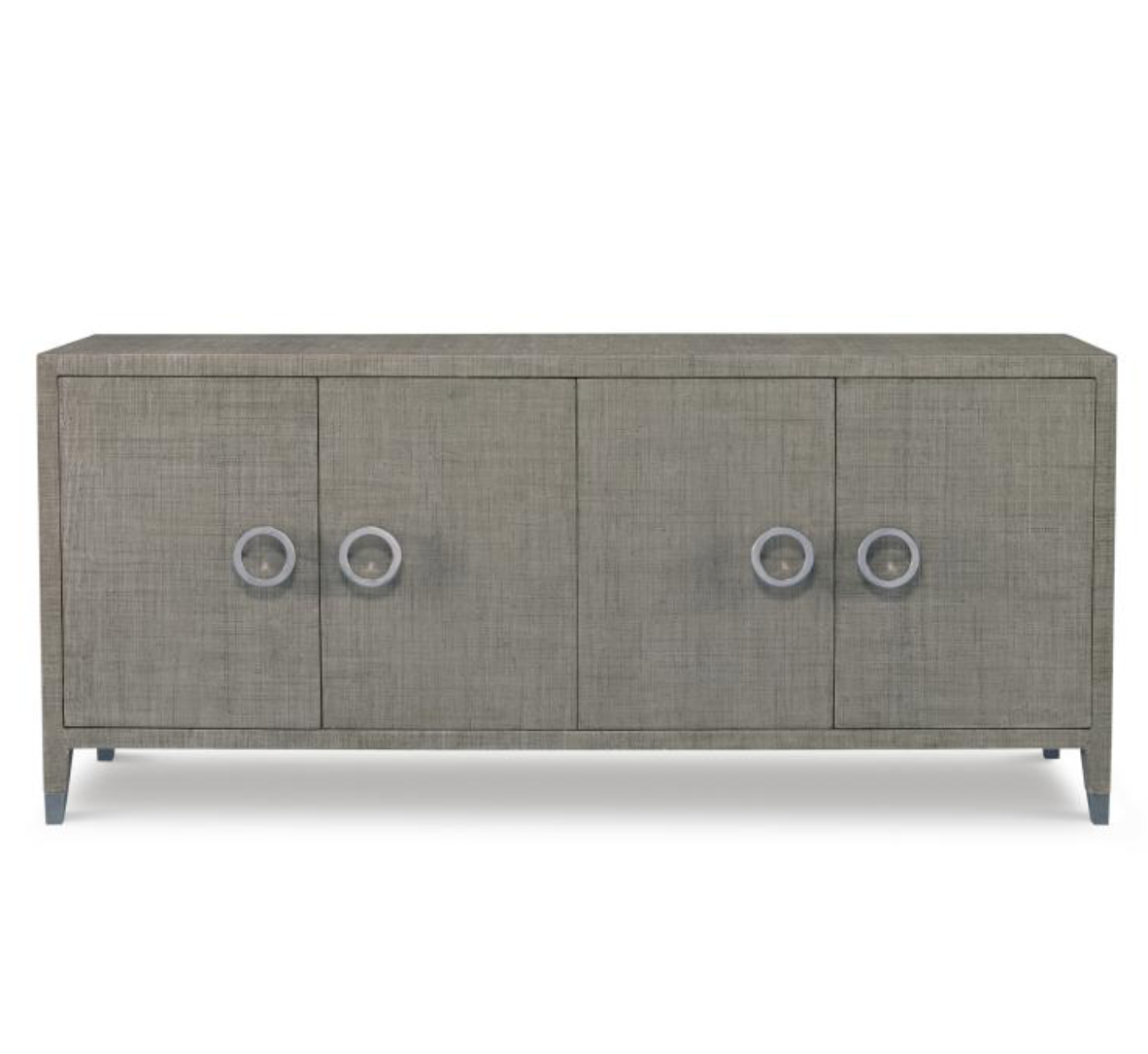 Raffia 4 Door Chest