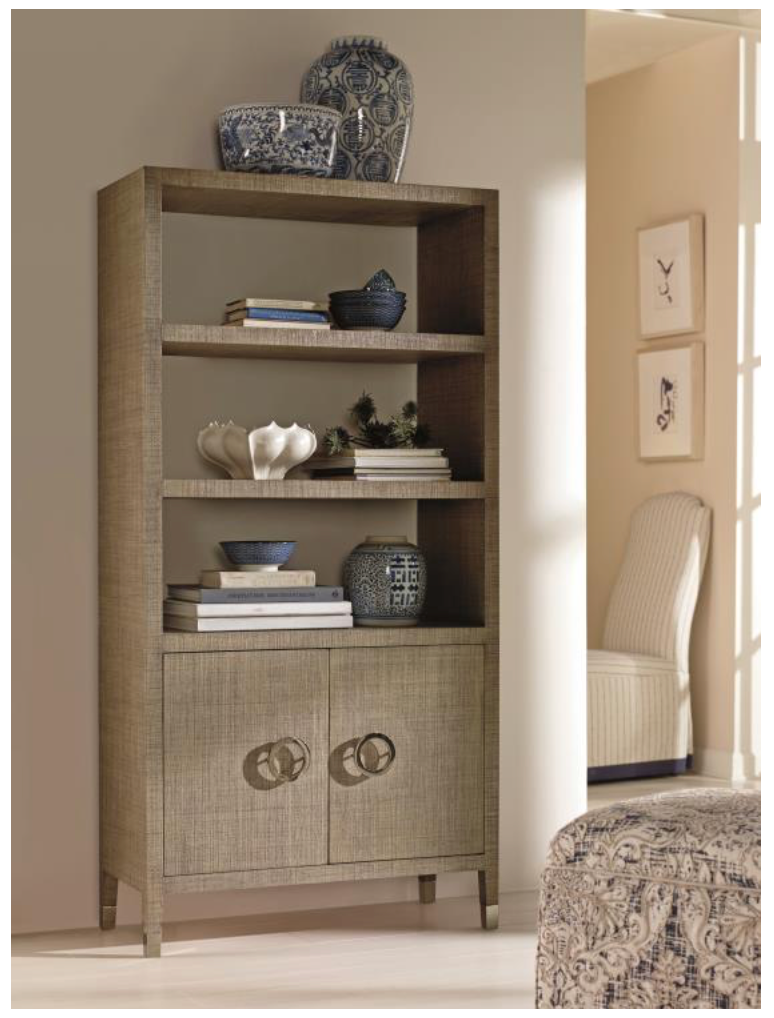 Raffia Bookcase