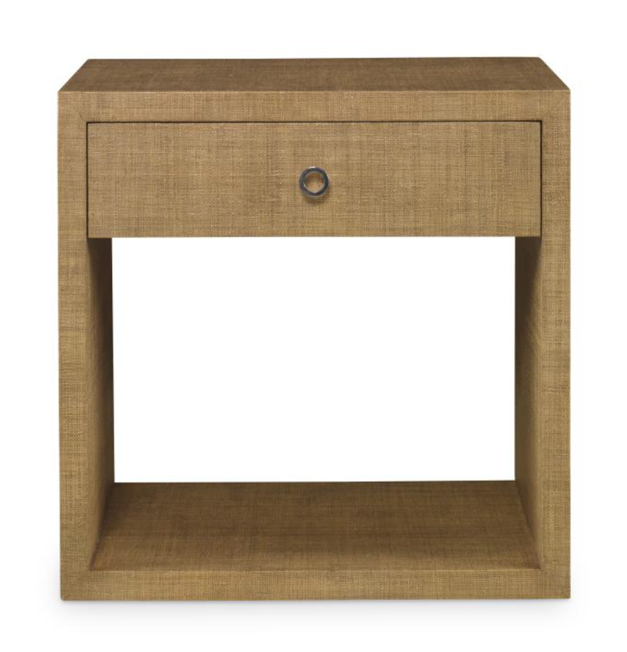 Raffia Nightstand