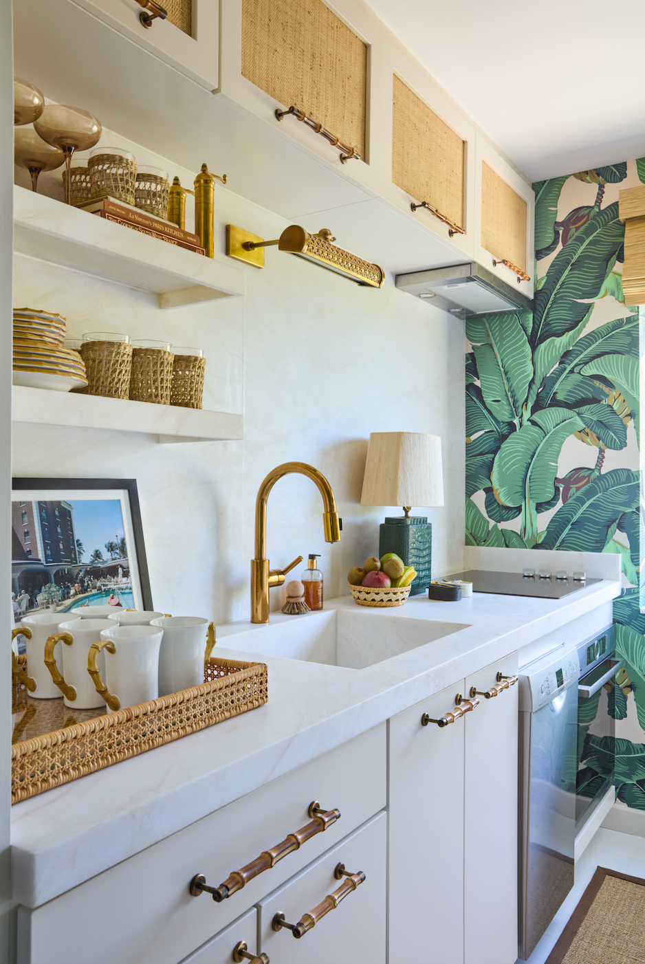 Bamboo and Brass Pulls
