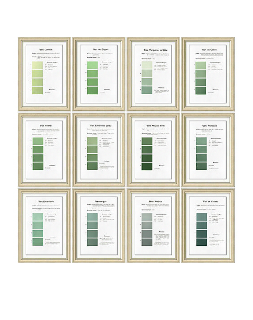 Danielle Rollins Green Collection A-L