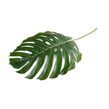 Large Faux Monstera Leaf