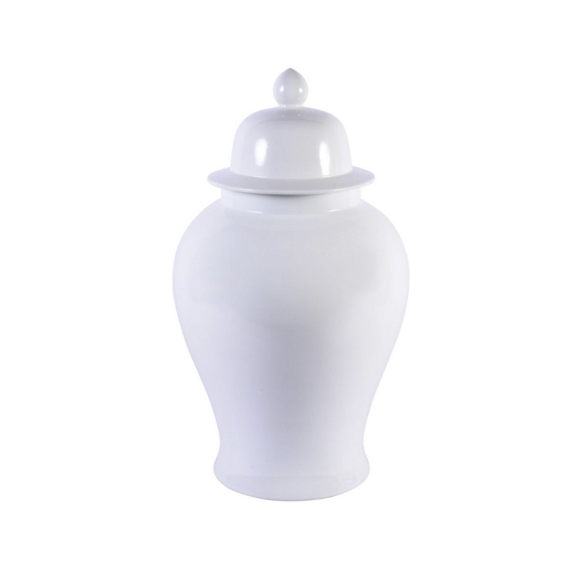 White Temple Jar XL