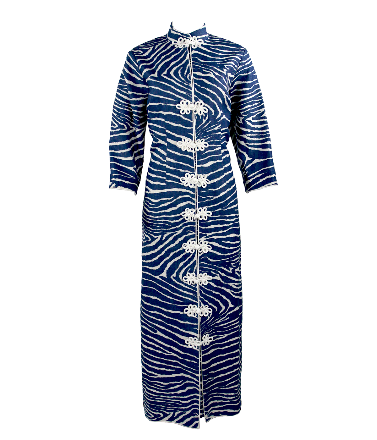 Marella Hostess Caftan in Le Zebre - Danielle D Rollins