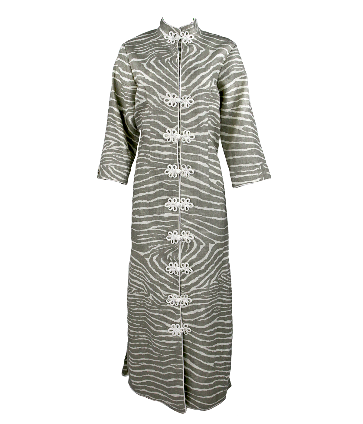 Marella Hostess Caftan in Le Zebre - Danielle D Rollins