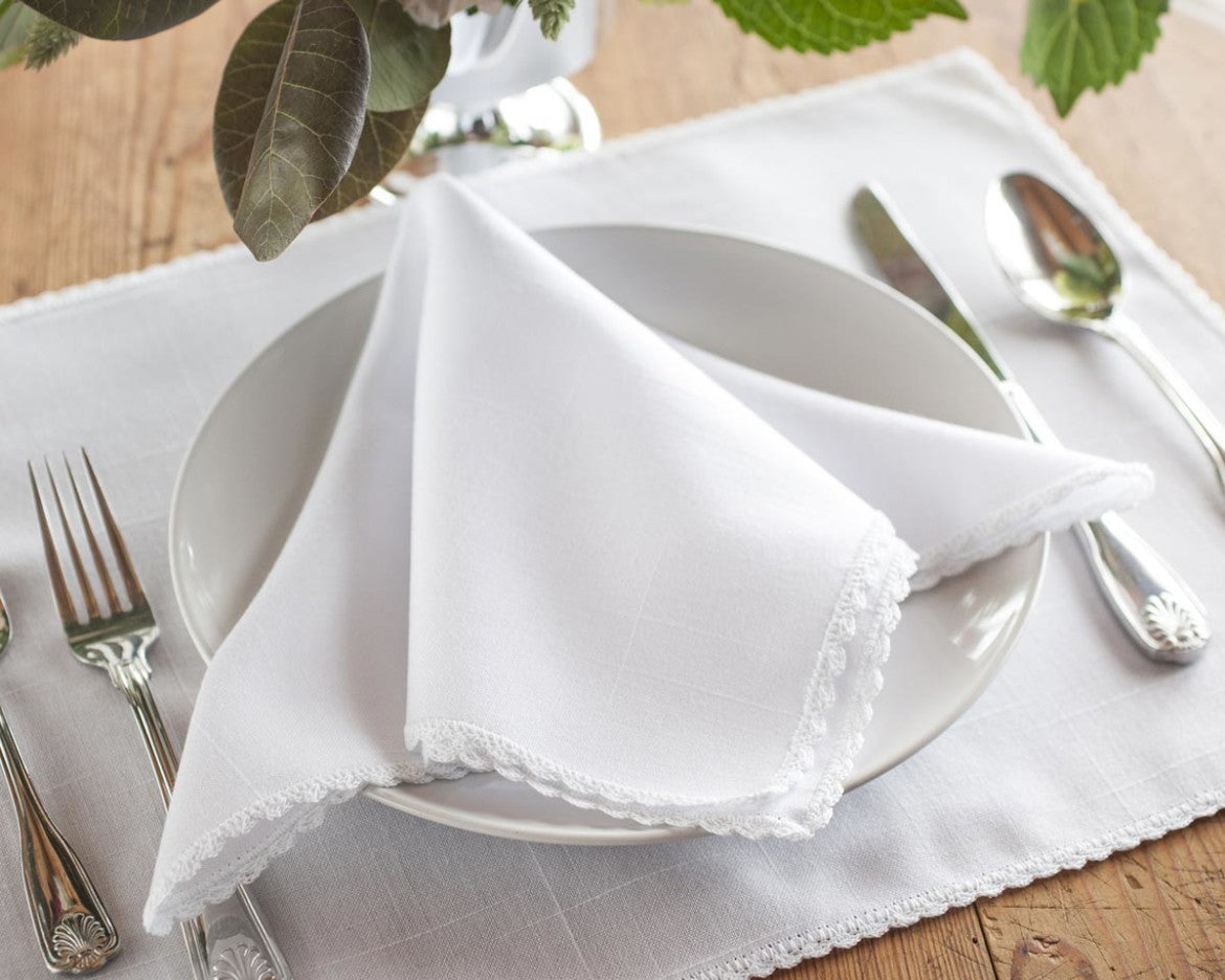 Handmade Monograms Set Hibiscus Linens Apart