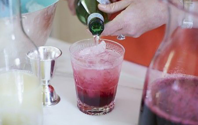 Hibiscus Soda - Perfect for Spring Entertaining