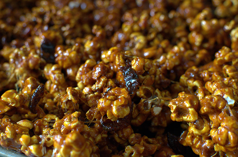 Super Bowl Recipe of the Day - Spicy Caramel Bacon Popcorn