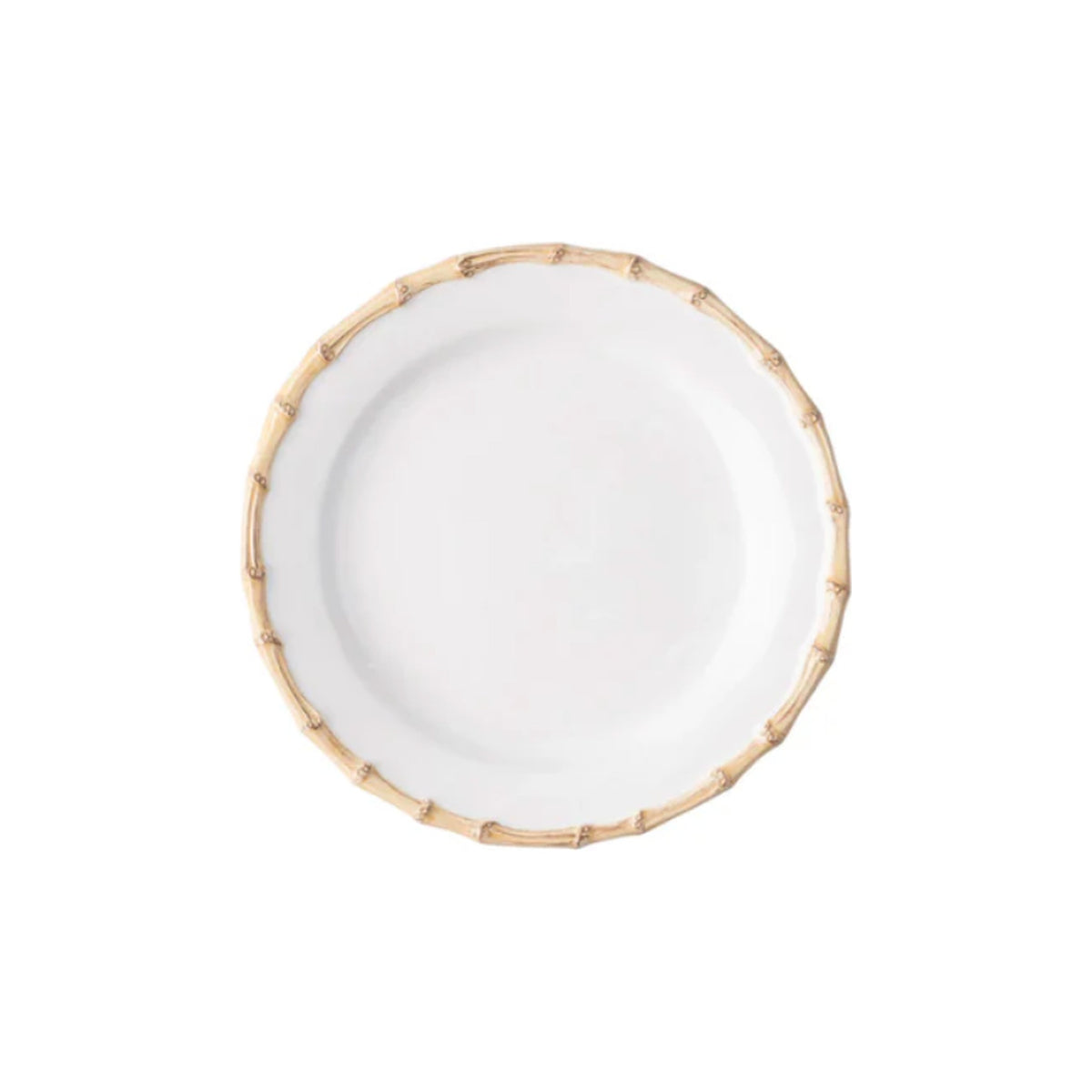 Bamboo Dinner Plate, shown alone on a white background