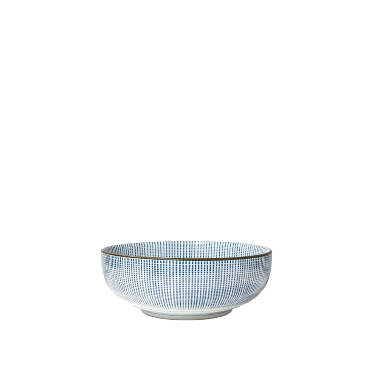 Sendan Tokusa 8.5 Shallow Bowl, shown on a white background