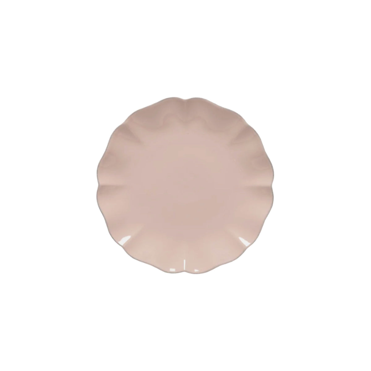 Rosa Salad/Dessert Plate, shown alone on a white background