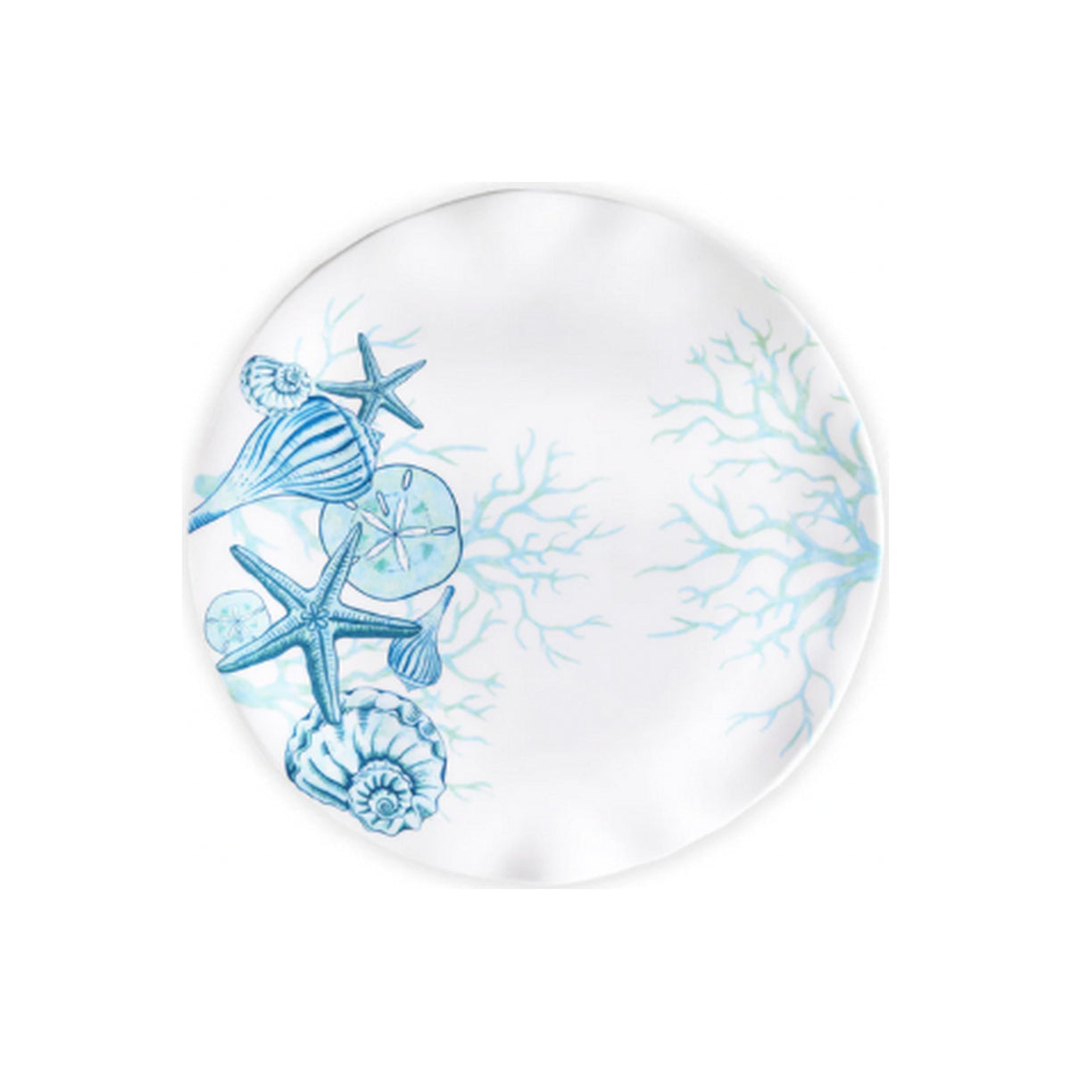 Non-Breakable Coral Platter, shown on a white background