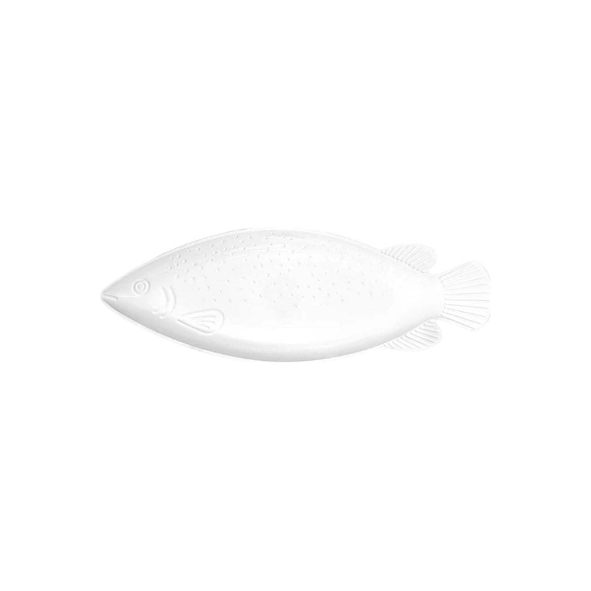 Fish Non-Breakable Serving Plate, shown on a white background