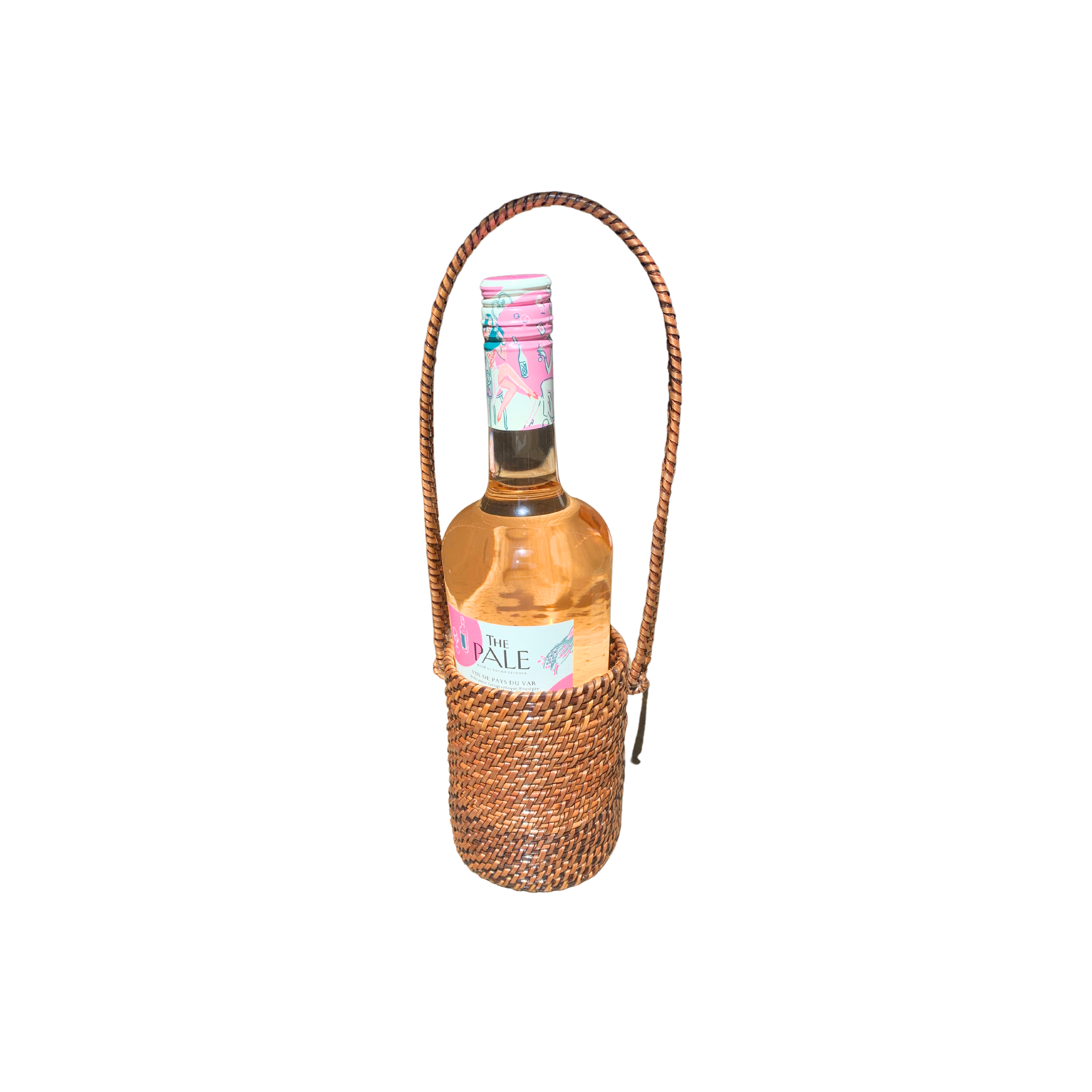 Rattan Wine Carrier