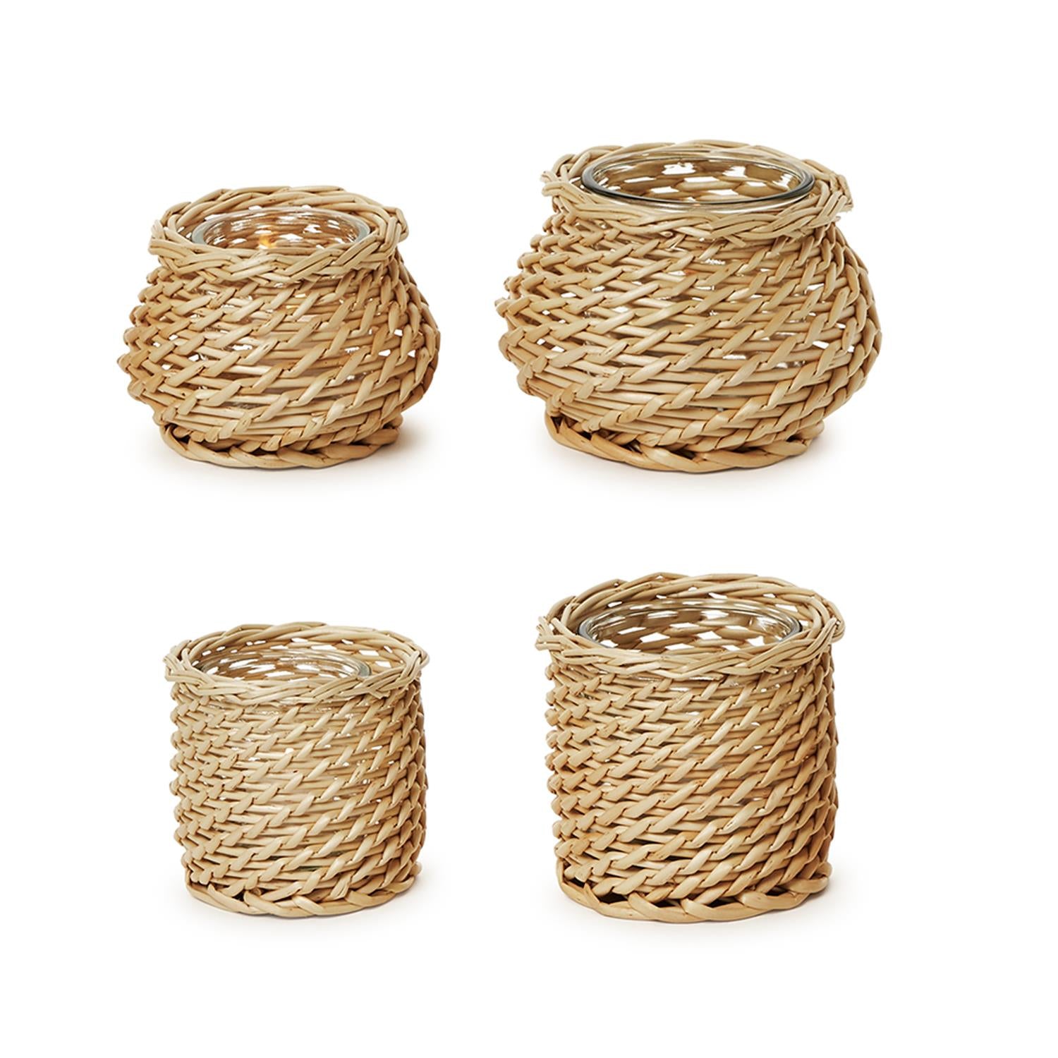 Basketweave Candleholder