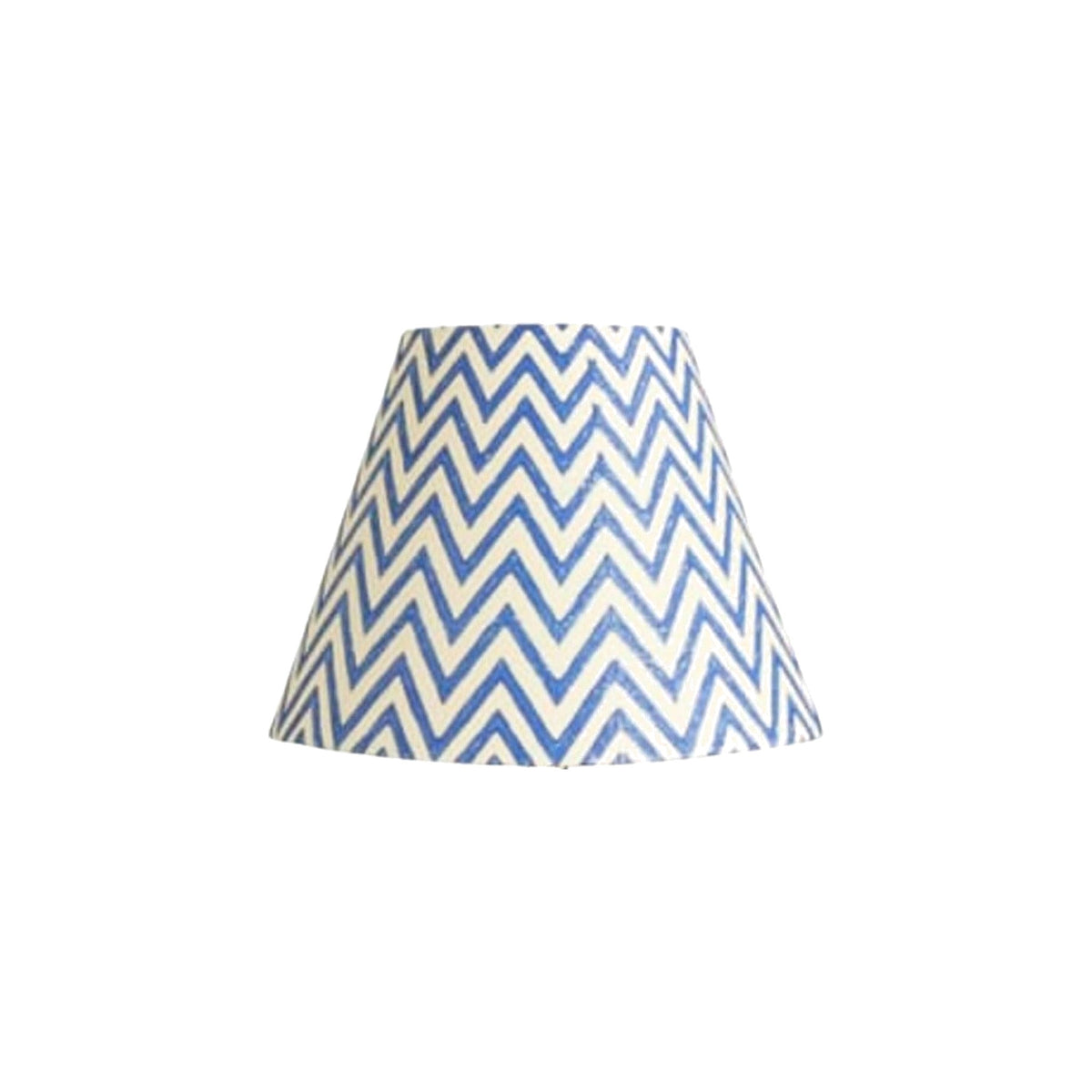 6" Empire Shade in Ocean Maps for Rechargeable Lights on white
