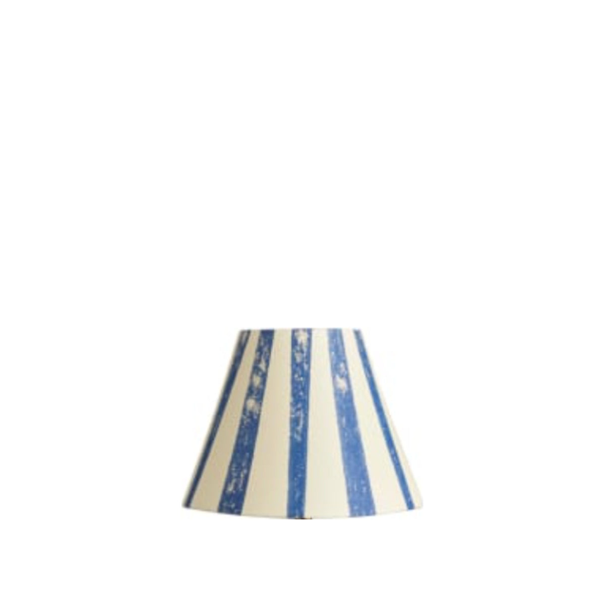 6 Empire Shade in Ocean Tapers for Rechargeable Lights, shown on a white background