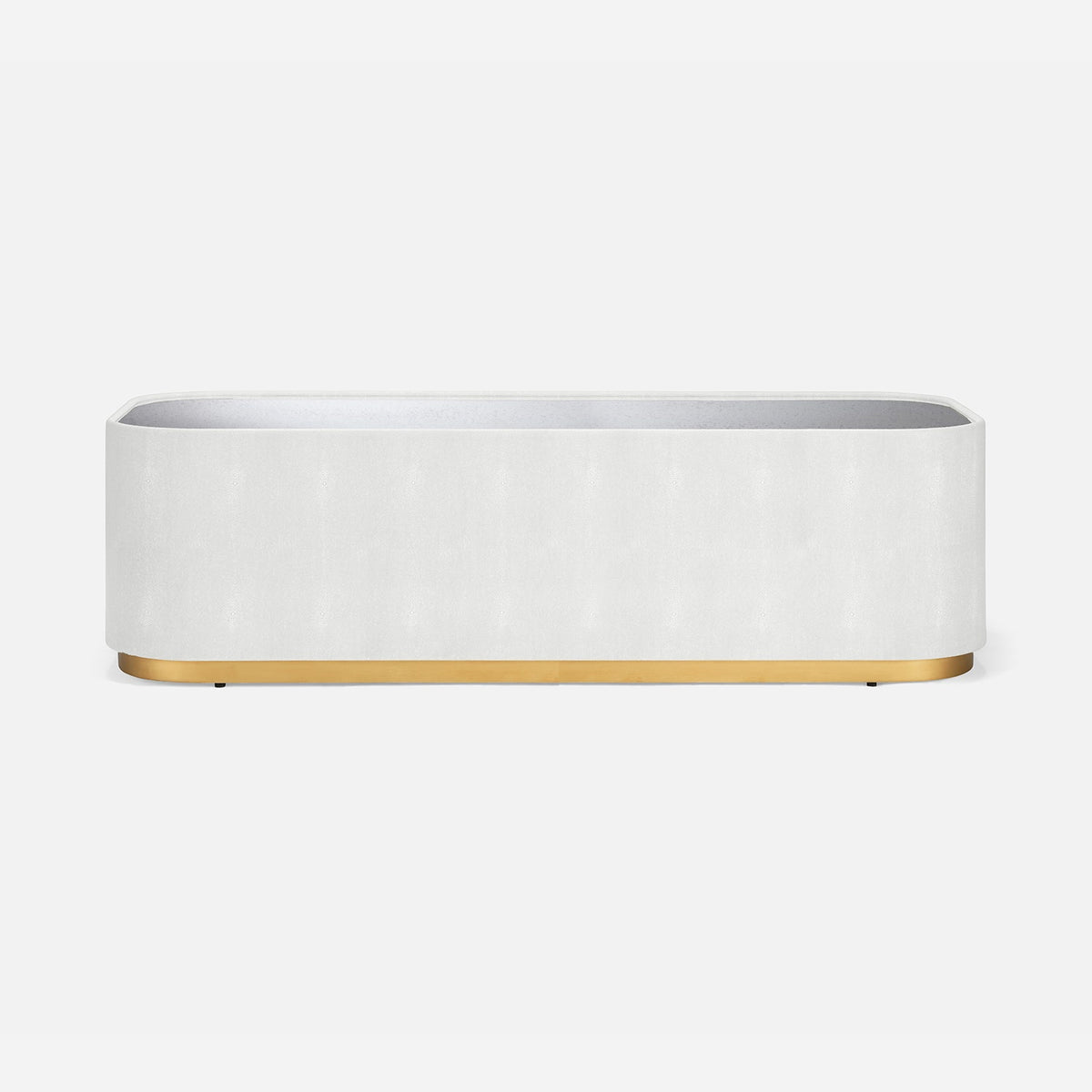 Kellan Coffee Table in Blanc, 60"L x 24"W x 17"H
